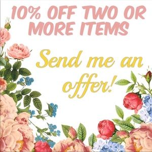 🌸🌼🌷 10% off 2 or more items. 🌸🌼🌷